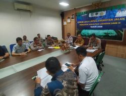 Rapat forum lalu lintas , polres Pringsewu dan instansi terkait siapkan strategi kelancaran arus mudik lebaran 2026