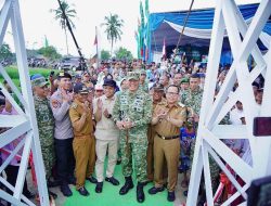 Jembatan Garuda di Yogyakarta Pringsewu di resmikan pagdam XXI Radin intan  intan