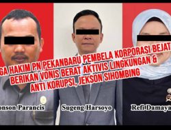 *Vonis jekson sihombing : penegakan hukum versus pembungkaman aktivisme di indonesia *