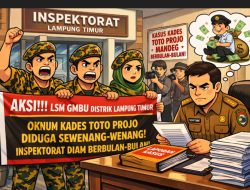 LSM GMBI tekan inspektorat, laporan dugaan penyalah gunaan wewenang kades Toto harjo mandek berbulan bulan