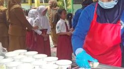 SPPG Bendotretek Hadir Langsung di Sekolah, Sajikan Menu Prasmanan Bergizi dalam Momen Halal Bihalal