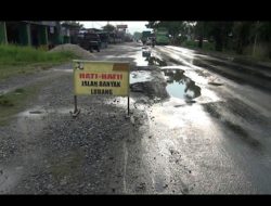 Polda Lampung petakan 79 titik jln rusak , ini rincian nya